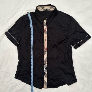 Burberry black women shirt size US small